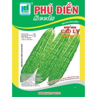 Hạt giống Mướp Đắng Lai Cao Ly F1, năng xuất cao, kháng sâu bệnh tốt - 10 Hạt