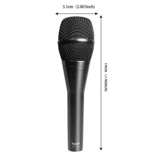 Micro Có Dây  KSM9 Hát Nhẹ, Chống Hú, Thu Âm Hay, Kèm Dây Mic Zin Dài 5m Chống Gãy Bền Bỉ.