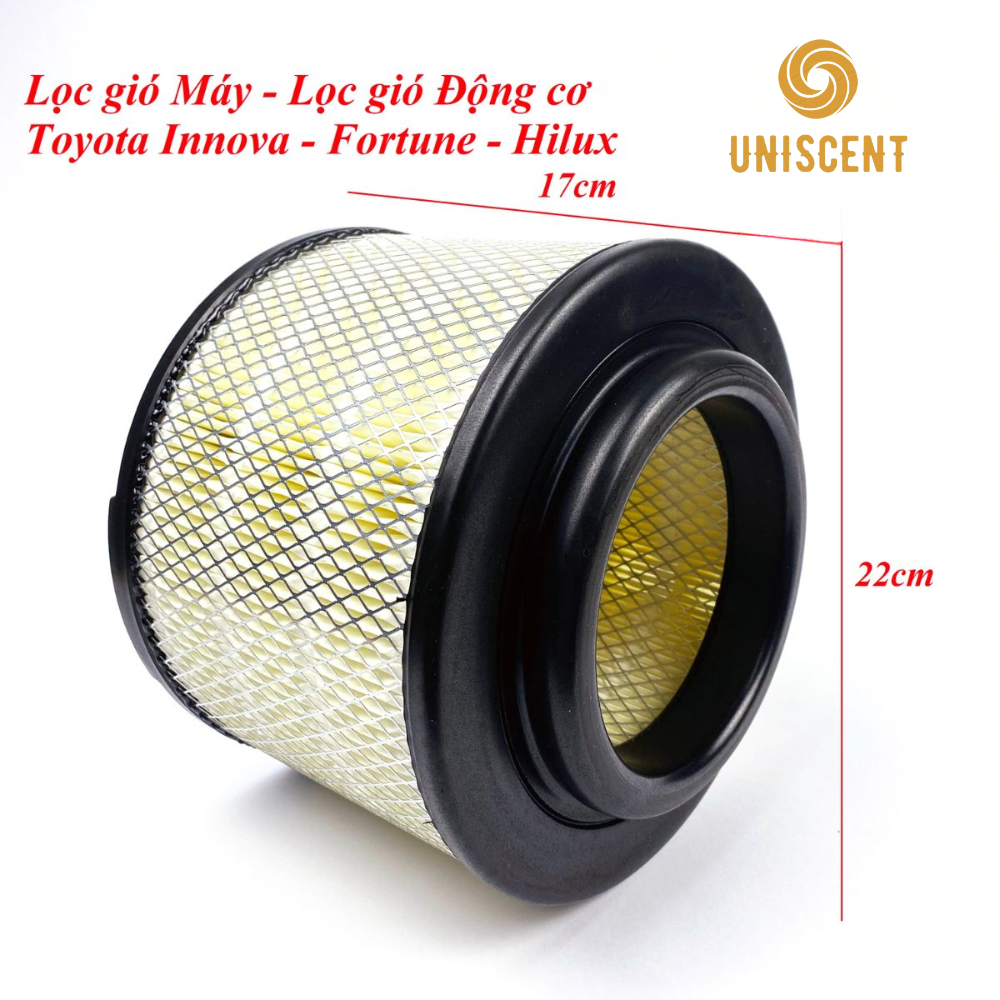 Lọc Gió Động Cơ Innova-Hilux-Fortuner (04-15) (178010C010,17801YZZA1,WE0113Z40,178010C020,178010C03)