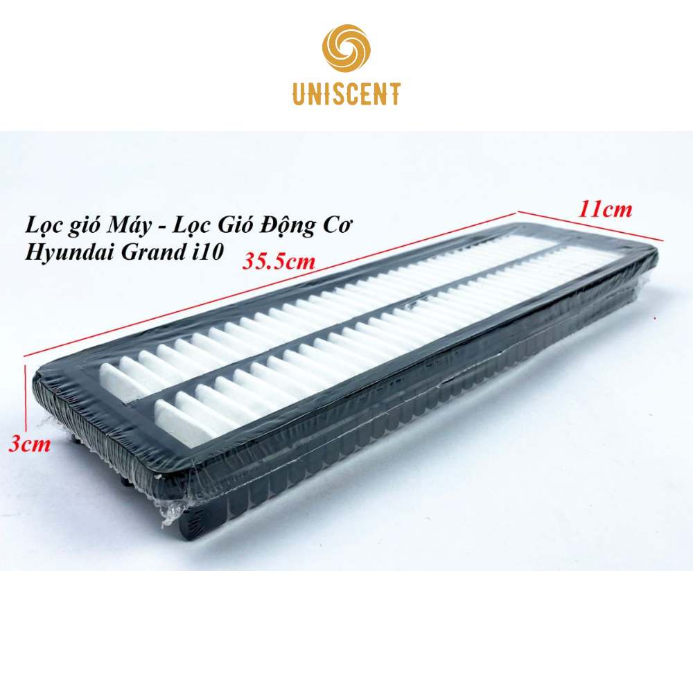 Lọc Gió Động Cơ i10 (2013-2025)/ Grand i10 (2013-2025) 3-4 Máy (Mã: 28113B4000)- Chính Hãng Xịn OEM