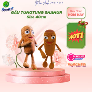 Gấu bông Tung tung tung sahur, Gấu bông hot treed tungtungtung sahur - Hàng cao cấp