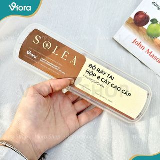 Trọn Bộ Dụng Cụ Lấy Ráy Tai 8 Món Cao Cấp Nhà SOLÉA - Dễ Sử Dụng, An Toàn Tiện Lợi - VIORA SHOP