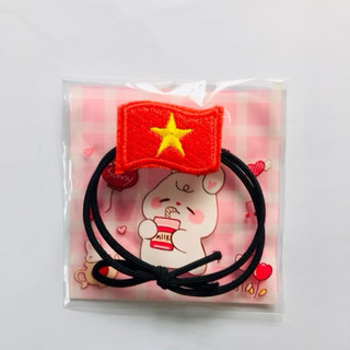 Kẹp tóc, dây thun lá cờ Việt Nam