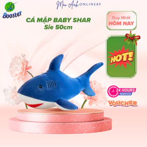 Gấu bông cá mập Baby Shar, thú nhồi bông cute, quà tặng dễ thương cho bé