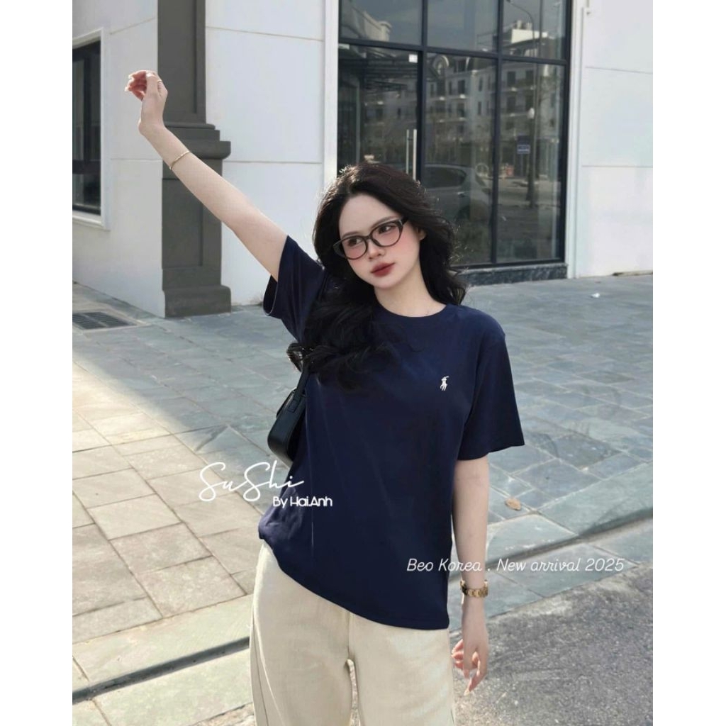 [𝑯𝒂 𝑨𝒏𝒉]Áo Phông Trơn Tang Ngựa QCL1