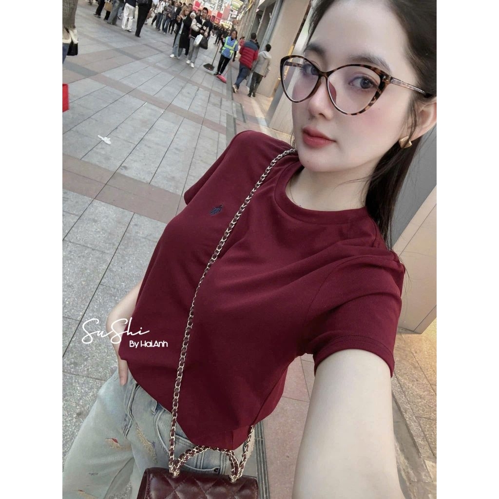 [𝑯𝒂 𝑨𝒏𝒉]Áo Phông Trơn Tang Ngựa QCL1