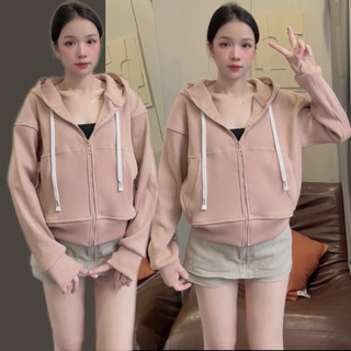 Áo Khoác Chống Nắng V2 Gân Cotton Mặc Mát _Nón To [6 Túi]