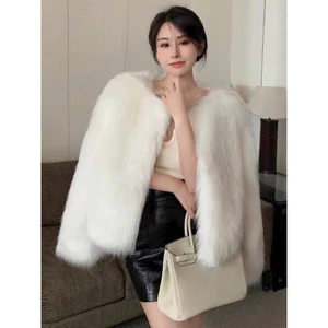 Áo Khoác lông sang chảnh HÀNG CAO CẤP LOẠI 1 .100%QUẢNG CHÂU TRUNG QUỐC(có sẵn)