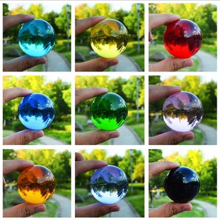 Quả Cầu Pha Lê  Trong Suốt  50MM Nhiều Màu Trang Trí Phòng Khách Nội Thất
