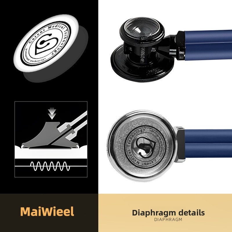 Ống Nghe Tim Mạch MaiWieel U6 Đầu Đơn Chuyên Nghiệp Độ Nhạy Cao Nhẹ Cho Bác Sĩ Y Tá Sinh Viên Y