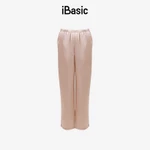 Đồ bộ mặc nhà nữ iBasic lụa satin áo tay ngắn quần dài HOMW070 — ảnh 6