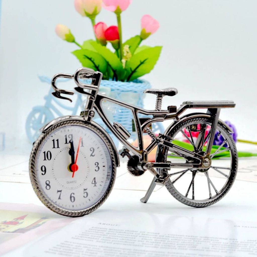 Đồng Hồ Báo Thức Nhựa Cổ Điển Hình Vuông, Đồng Hồ Báo Thức Để Bàn Vỏ Nhựa Bền Siêu Nhẹ Báo Thức Hiệu Quả