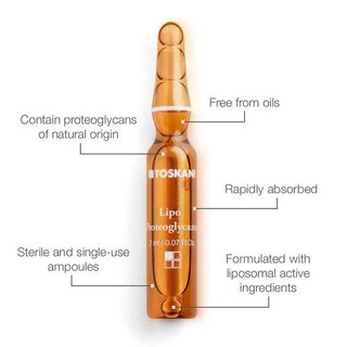 Tinh chất Proteoglycans Giúp Da Săn Chắc Và Ngăn Ngừa Lão Hóa Toskani Lipo-Proteoglycans Ampoule