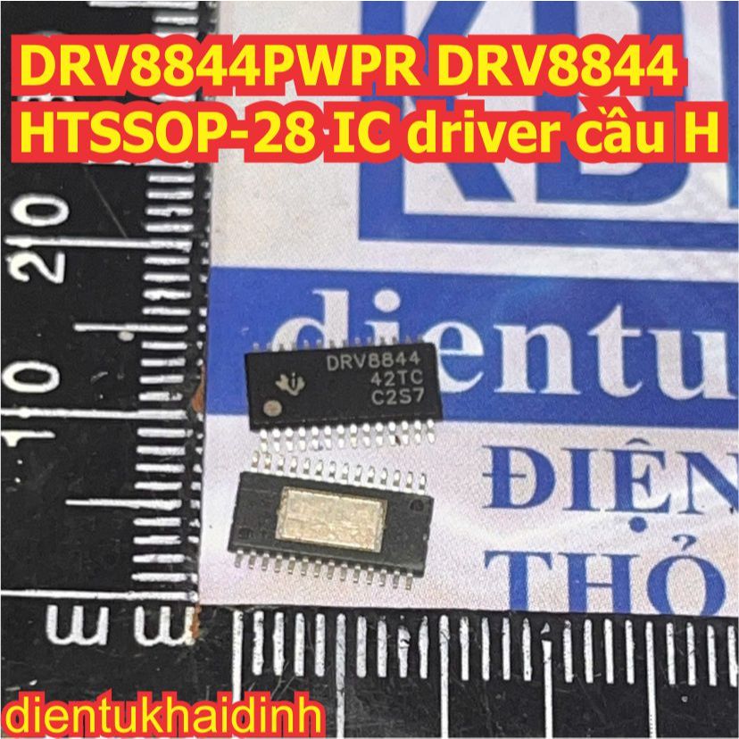 DRV8844PWPR DRV8844 8844 HTSSOP-28 IC driver cầu H kde3494 | Shopee ...