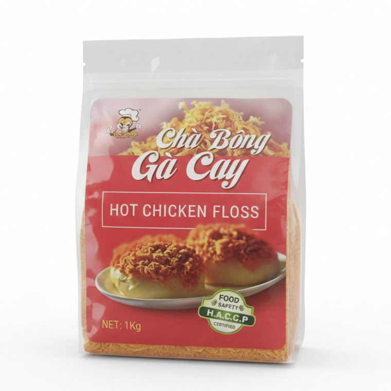 Chà bông gà cay dùng để làm bánh Ong Vàng Food