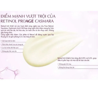 Kem Dưỡng Retinol Giúp Tăng Độ Căng Bóng Và Trẻ Hóa Da Casmara ProAge Renewal Night Cream
