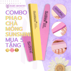 Phao Chà Móng Sunshine Màu Ngẫu Nhiên Nhiều Hình Dạng - Độ Nhám 100 180