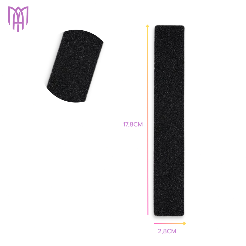 [Mua5Tặng1] Dũa Móng Giả Phá Bột Mary Artistry Vuông Đen Lớn Cứng Cáp Chuyên Nghiệp
