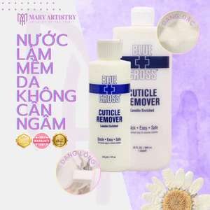 Nước Làm Mềm Da Blue Cross Chính Hãng Mỹ - Không Cần Ngâm, Làm Nail Da Tay, Da Chân 946ml 177ml
