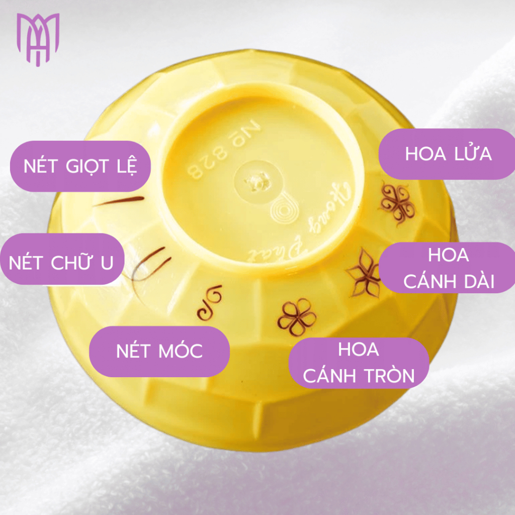[Mua5Tặng1] Chén Nhựa Vàng Mary Artistry Tập Vẽ Móng (Bát Vẽ Nail) Giá Tốt - Nhựa Cứng Bền