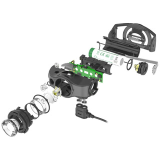 Đèn Pin Đội Đầu LEDLENSER MH5 - 400 Lumens - Phiên Bản Mới - Sạc Từ Tính Không Cần Tháo Pin