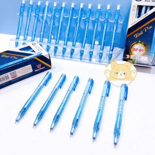 LEAFBOOK Bút Bi 0.5mm G-Star BP69 (Mực Xanh/Đỏ) Sản Xuất Tại Malaysia - NGÒI VIẾT SIÊU ÊM