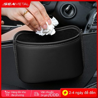 SEAMETAL Hộc Để Chai Nước, Cốc, Điện Thoại Gắn Lưng Ghế Ô Tô  Kẹp Sau Tiện Lợi Thùng Chứa Đồ Đa Năng