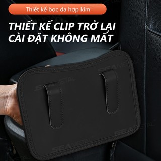 SEAMETAL Hộc Để Chai Nước, Cốc, Điện Thoại Gắn Lưng Ghế Ô Tô  Kẹp Sau Tiện Lợi Thùng Chứa Đồ Đa Năng