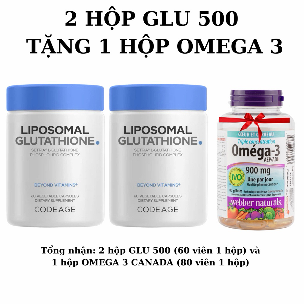 glutathione 500 mg l 60 vin GLU500 ) ung Liposomal Codeage 500mg/ 2 vin 1 vin sn xut ti M What is L Vin Ung Now Glutathione 500mg