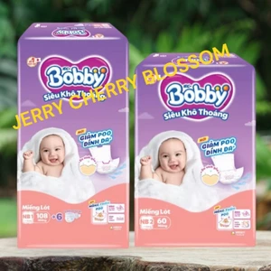 Miếng lót Bobby Newborn 1(108 miếng), Newborn 2 (60miếng)