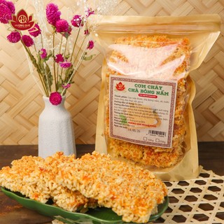 Cơm Cháy Chay Siêu Nấm Giòn Tan Cay Vừa Mắm Chay Đậm Đà Gói 250g TiPiKay Shop Ngon Tiện Lợi