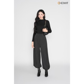 Quần Nữ 𝐂𝐂𝐇𝐀𝐓 Dáng Boomber Kiểu Brickell Chất Liệu Tuytsi Cao Cấp 25IDS2001GT