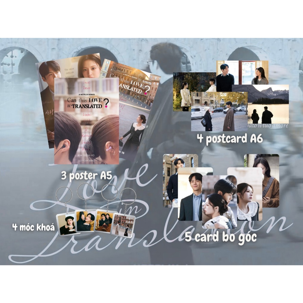 SET ảnh phim Can This Love Be Translated ? - Tiếng yêu này, anh dịch được không? Go Youn Jung , Kim Seon Ho