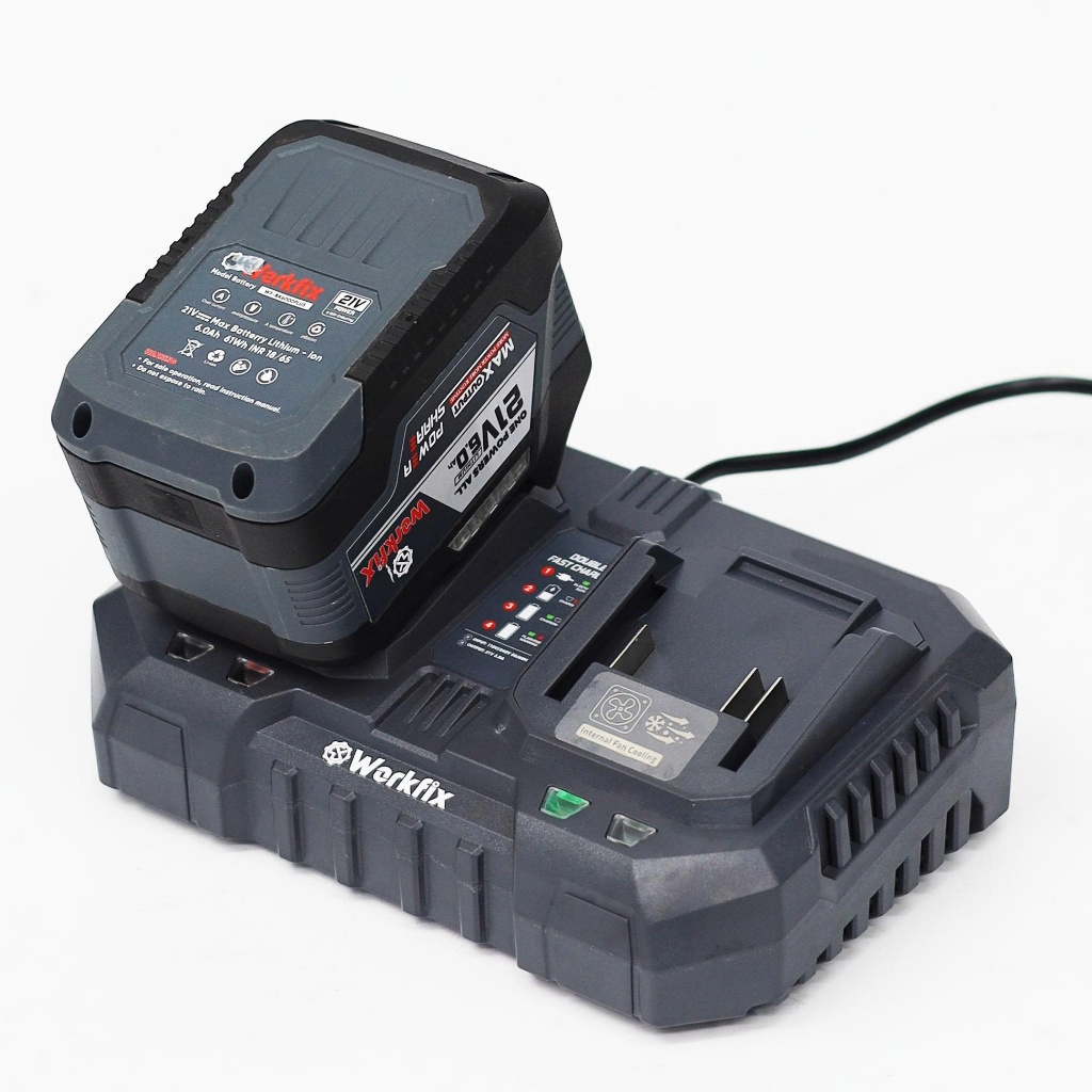 [NEW -4A/ Sạc Đôi 3A ] Bàn Sạc Nhanh Workfix WF-FC2140F/ FC3002F/ FC20A/ S25X2 Chân Phổ Thông, Máy Khoan, Mài, Cơ Khí