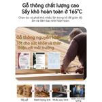 TableTrove nôi cho bé sơ sinh ngủ 3in1 Đa Năng Biến Thành Bàn Học & Nôi Đưa Điều Chỉnh Chiều giao Mosquito Netting — ảnh 5