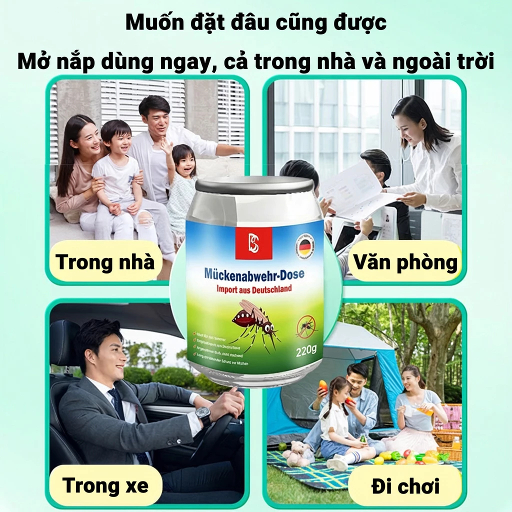 🦟 Nhà không có muỗi 100%! 🦟máy đuổi muỗi, nhang diệt muỗi, thuốc xịt muỗi Mua 1 tặng 1, 220g Chiết xuất từ thực vật