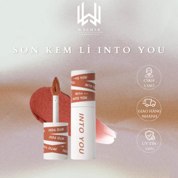 INTO YOU Son Kem Bùn Môi Lì Kết Cấu Mousse Son Môi Son Into You mã EM WARMER.COSMETICS