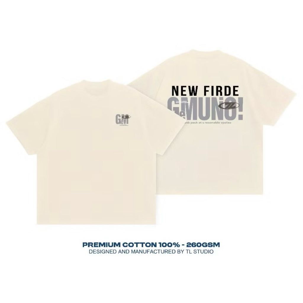 Áo thun Oversize - chất liệu 100% cotton -260gsm(M5)
