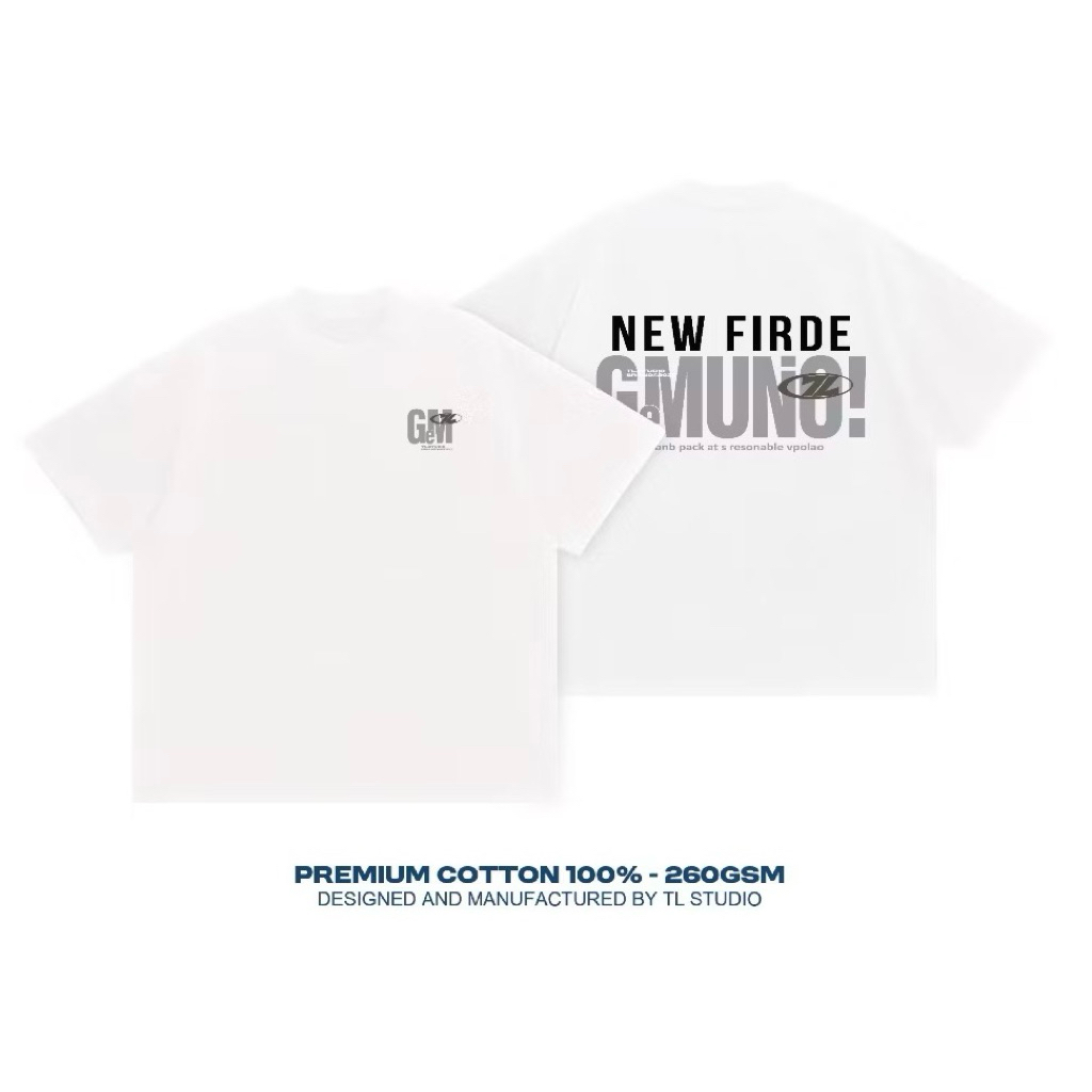 Áo thun Oversize - chất liệu 100% cotton -260gsm(M5)