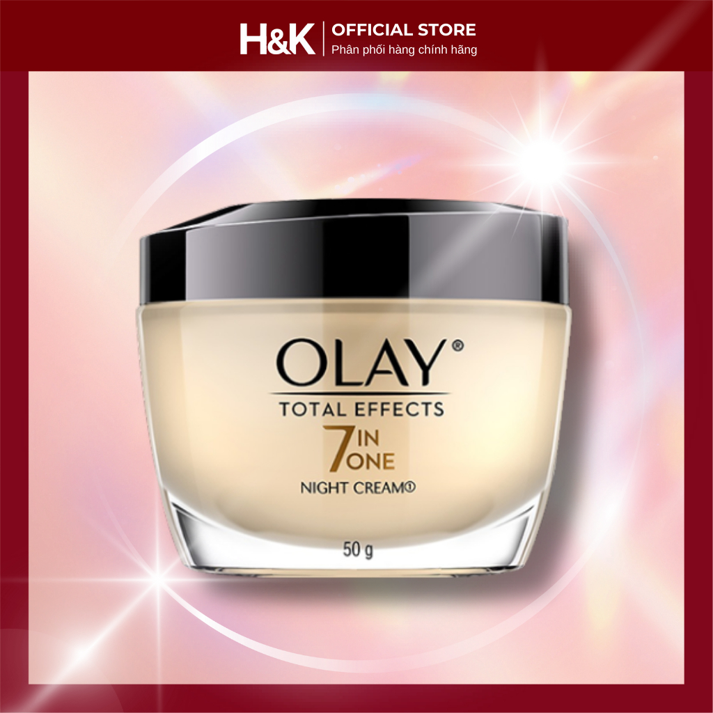 Kem Dưỡng Ẩm Olay Total Effects Ban Đêm 50G - Hình Ảnh Thực Tế