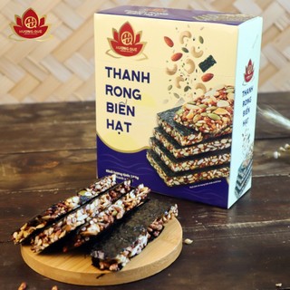 Combo Ăn Vặt 1 Cơm Cháy Chay 250g + Chuối Sứ Sấy Dẻo 300g + Rong Biển Kẹp Hạt (8 THANH)-TiPiKay Shop