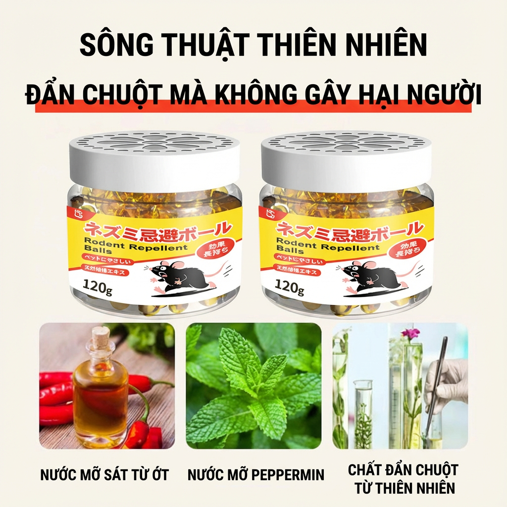 🐀Không có chuột suốt cả năm! 🐀 Gel đuổi chuột, đuổi chuột, Mua 1 tặng 1, long não đuổi chuột, thuốc đuổi chuột