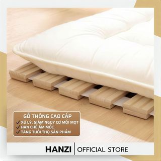 GIƯỜNG PALLET CUỘN Trải Sàn Gỗ Thông – Gấp Gọn Cuộn Tròn – Kiểu Nhật Hàn Tiết Kiệm Diện Tích