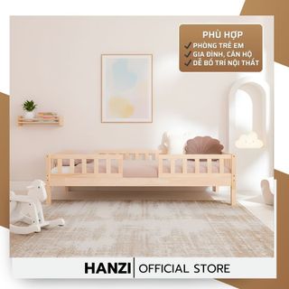 Giường Ngủ Đơn Trẻ Em Paris Simple Bed, Gọn Gàng Chắc Chắn, Phù Hợp Phòng Bé, Kiểu Dáng Tối Giản, Dễ Lắp Đặt