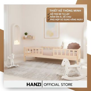 Giường Ngủ Đơn Trẻ Em Paris Simple Bed, Gọn Gàng Chắc Chắn, Phù Hợp Phòng Bé, Kiểu Dáng Tối Giản, Dễ Lắp Đặt