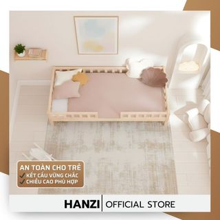 Giường Ngủ Đơn Trẻ Em Paris Simple Bed, Gọn Gàng Chắc Chắn, Phù Hợp Phòng Bé, Kiểu Dáng Tối Giản, Dễ Lắp Đặt