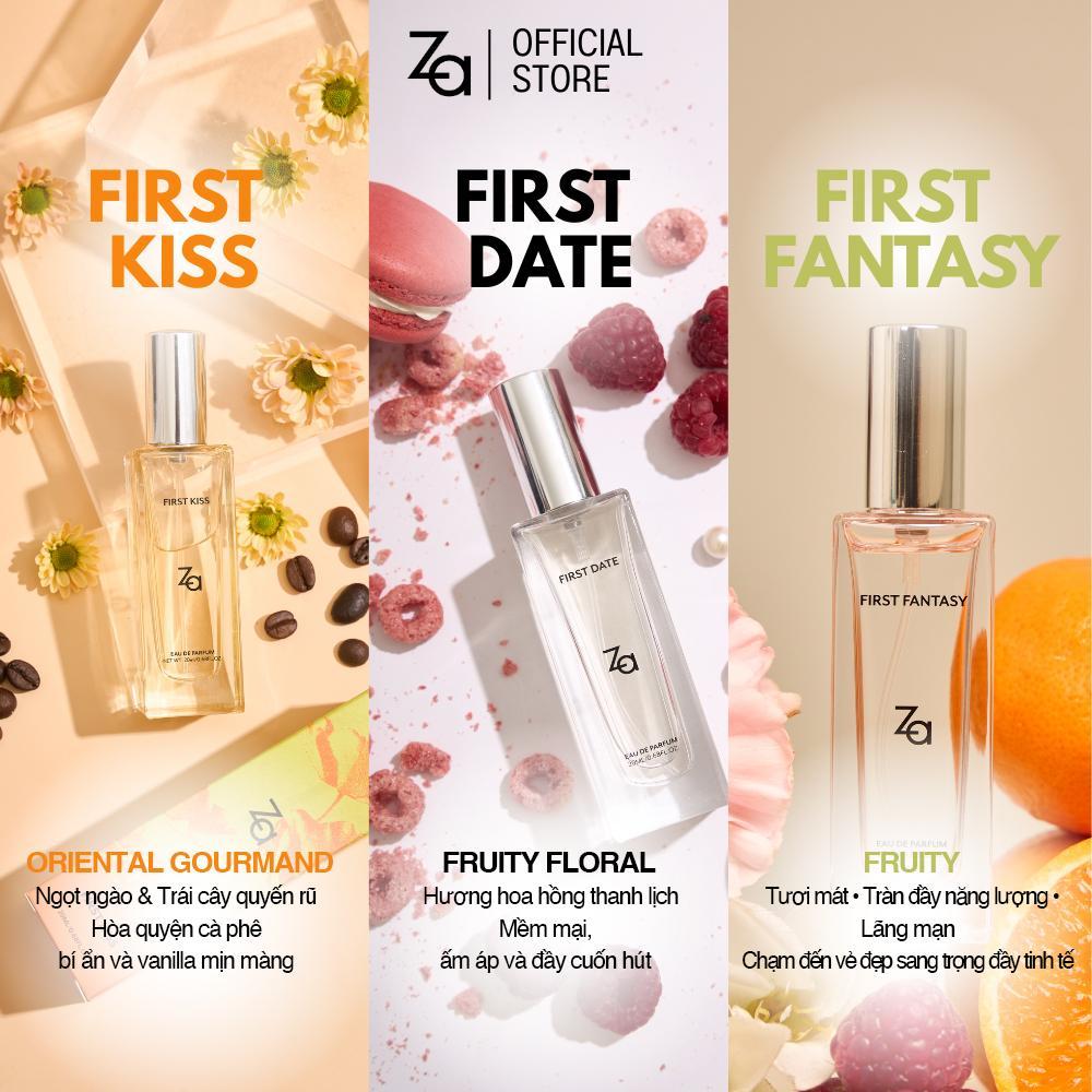 Za First Collection Perfume 20ml - Hương Thơm Lâu Dài Với 10 Hương Thơm Quyến Rũ