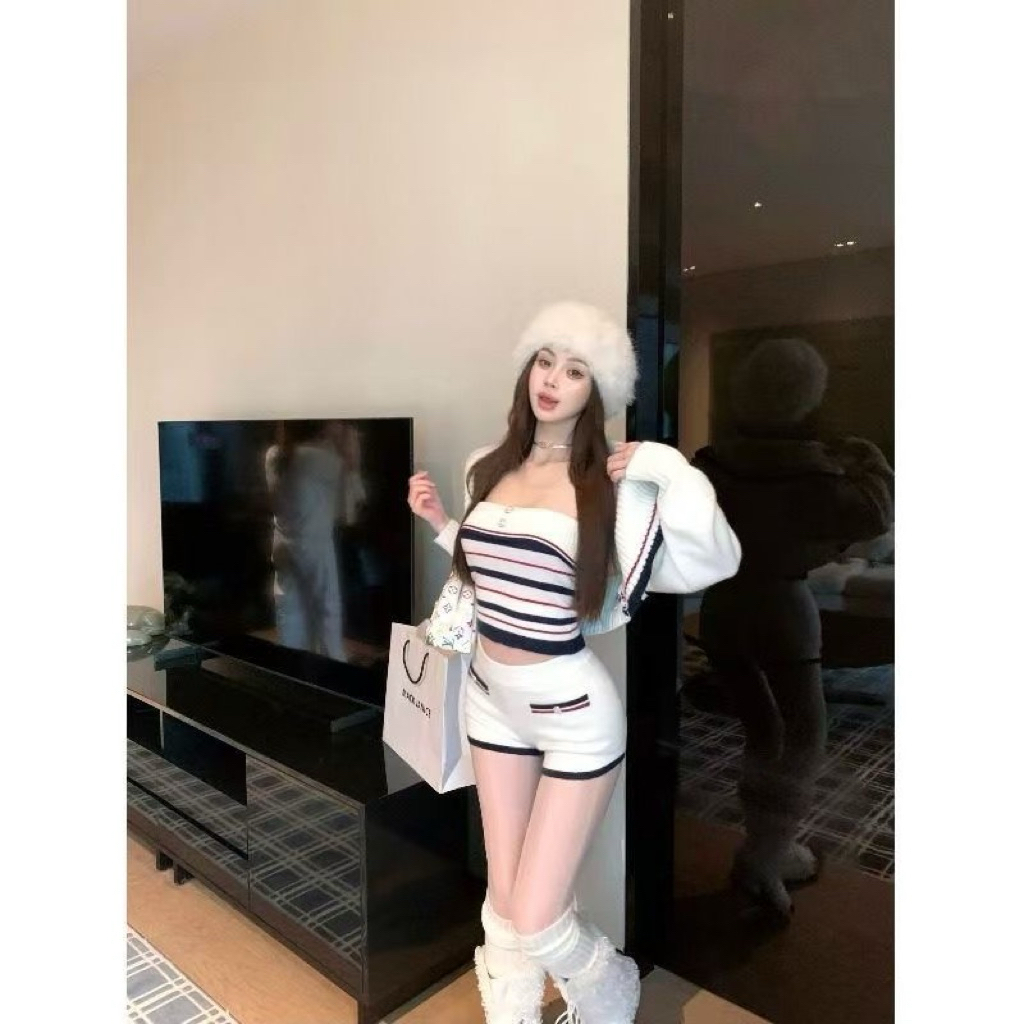 𝑺𝒔𝒖.𝑺𝒕𝒖𝒅𝒊𝒐// SET ÁO LEN VÀ CADIGAN 2 CHI TIẾT XINH XIU