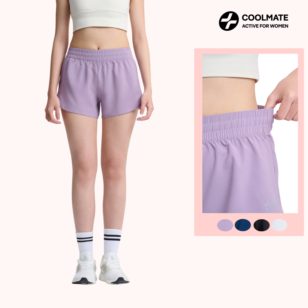 [GIẢM SỐC 50%] Quần shorts nữ chạy bộ 1 lớp Swift shorts 3.5IN thoải mái vận động - Coolmate Women