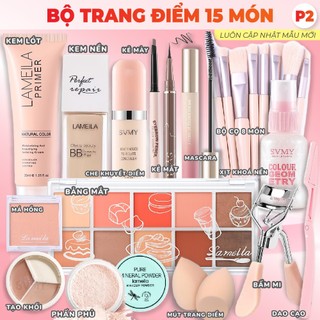 Bộ Trang Điểm Đầy Đủ Bộ Makeup /Trang Điểm Cá Nhân /Trang Điểm Đi Tiệc / Set Trang Điểm 8-24 Món Kem Nền, Phấn Phủ, Son